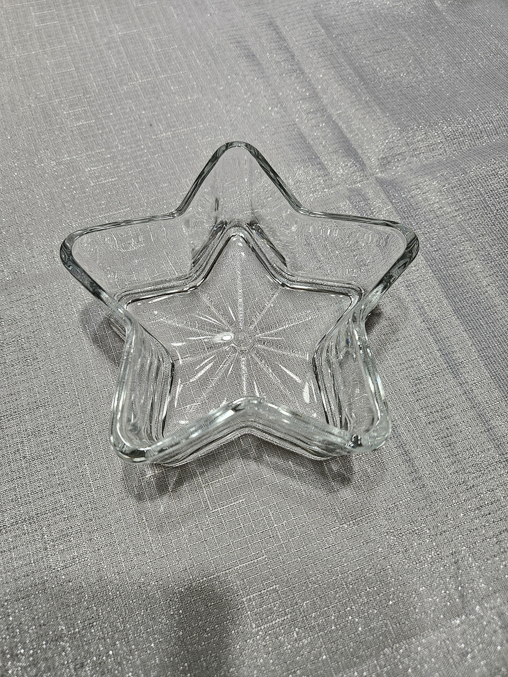⭐️ Libbey Star-Shaped Glass Bowl